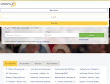 Tablet Screenshot of careesma.in